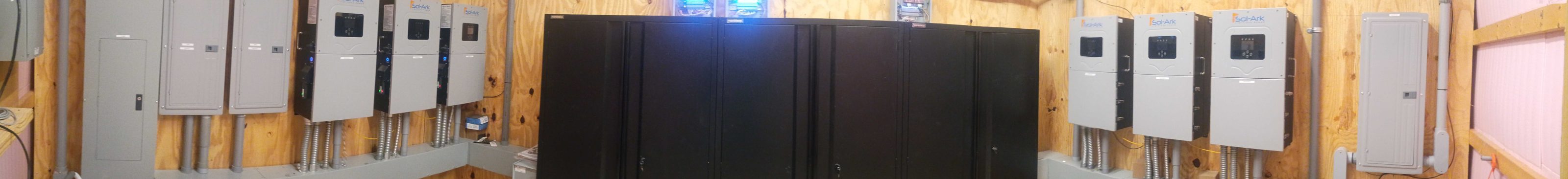 Full equipment room - BOS installation