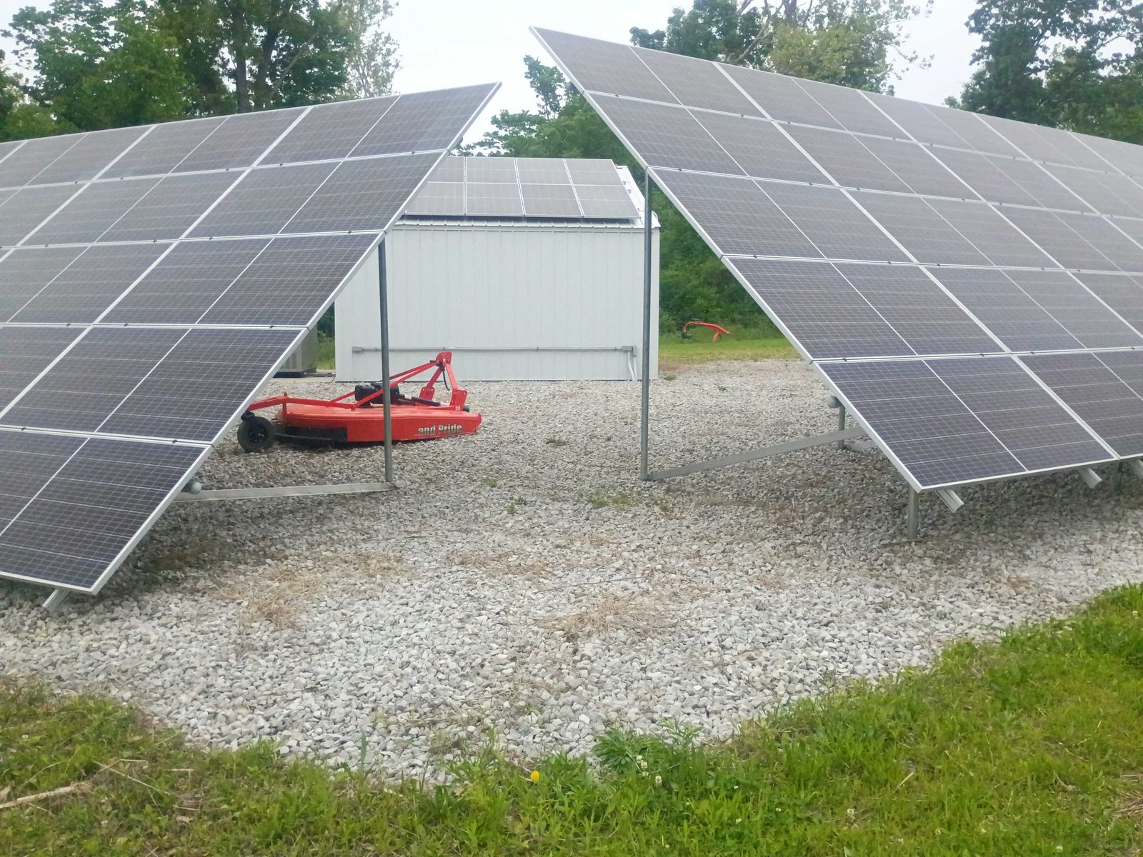 Ground-mount solar array
