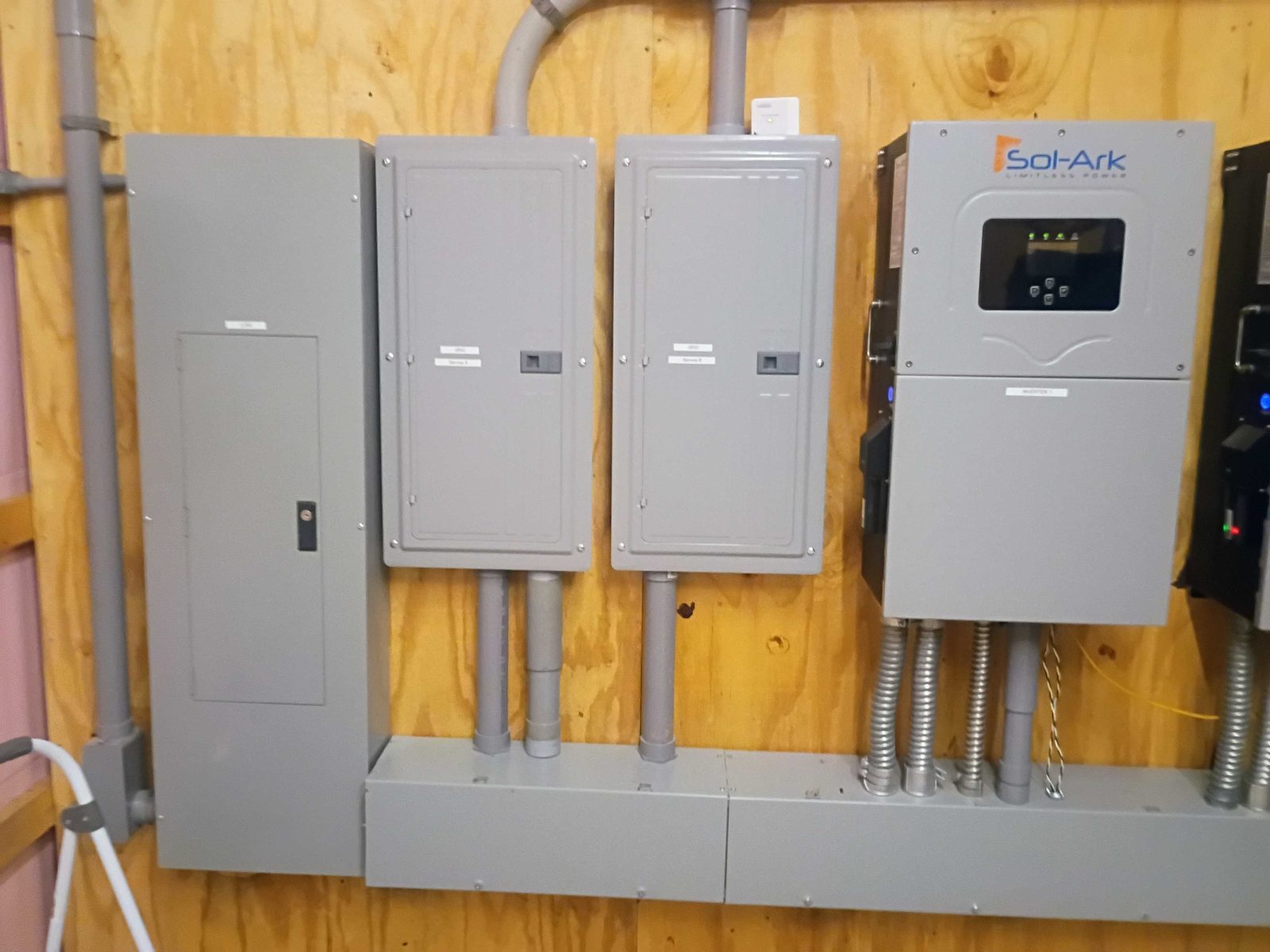 Sub-panels & inverter install