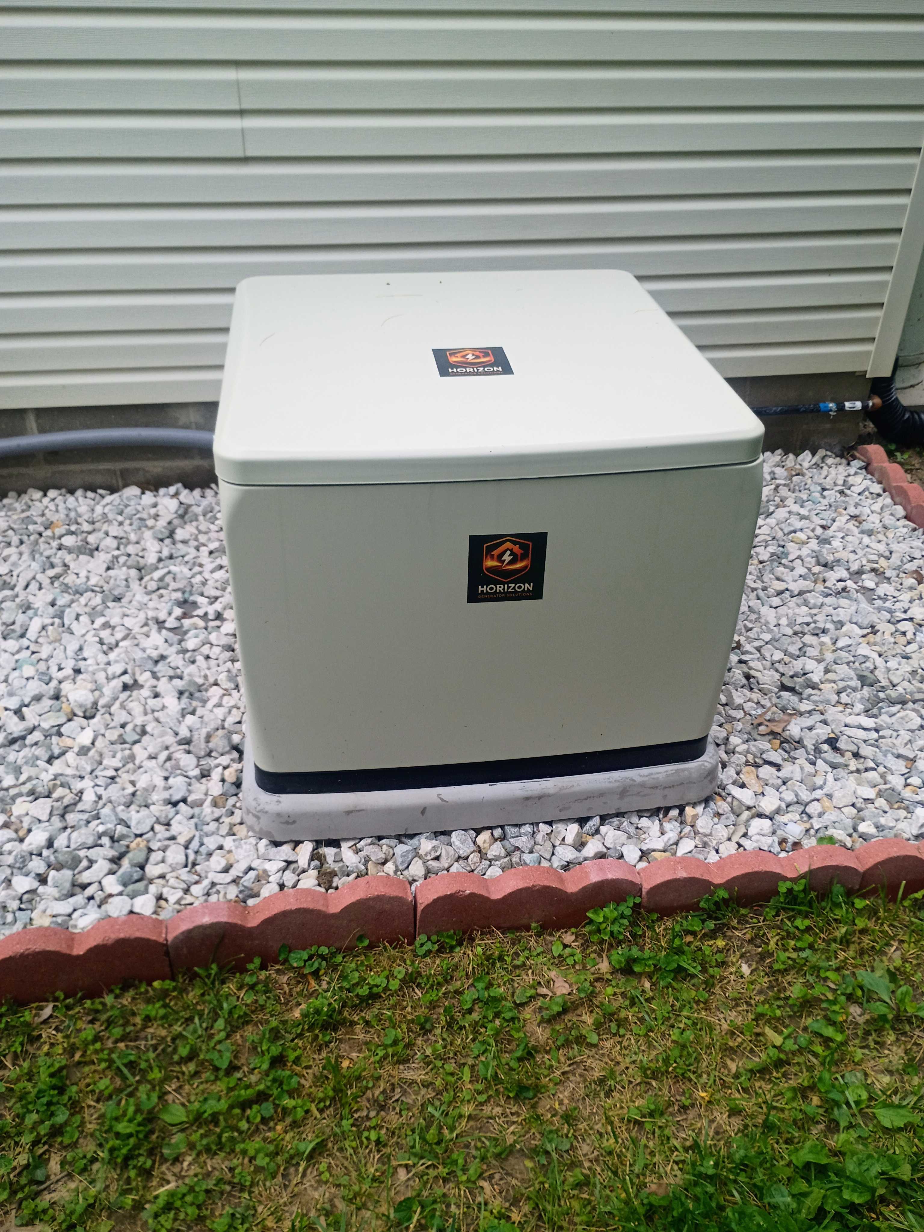 Standby generator installation